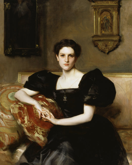 Art print of Elizabeth Winthrop Chanler, Mrs. John Jay Chapman) by John Singer Sargent, 1893