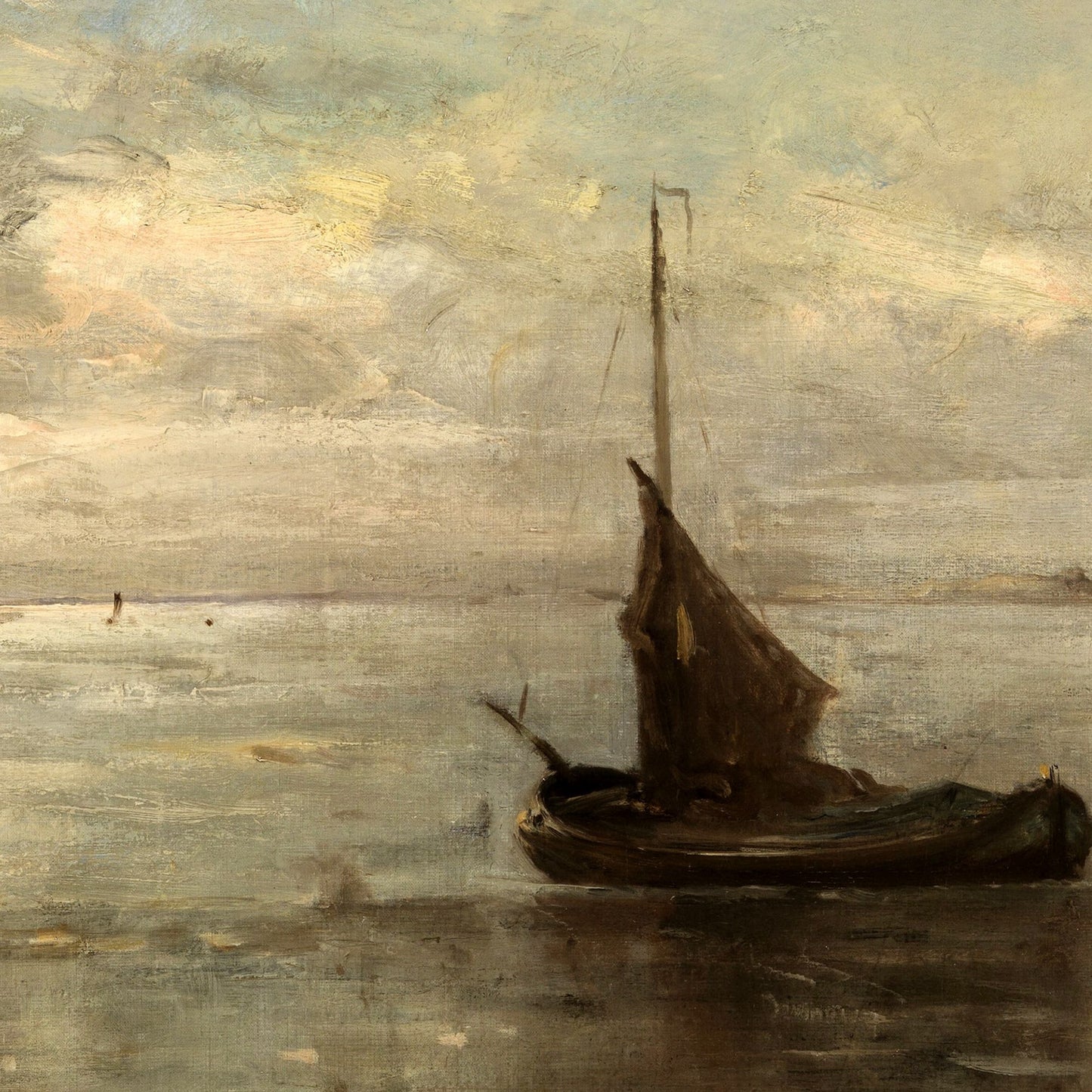 Seascape | Louis Arton  (19th century)