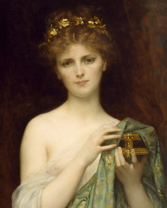 Art print of Pandora by Alexandre Cabanel, 1873