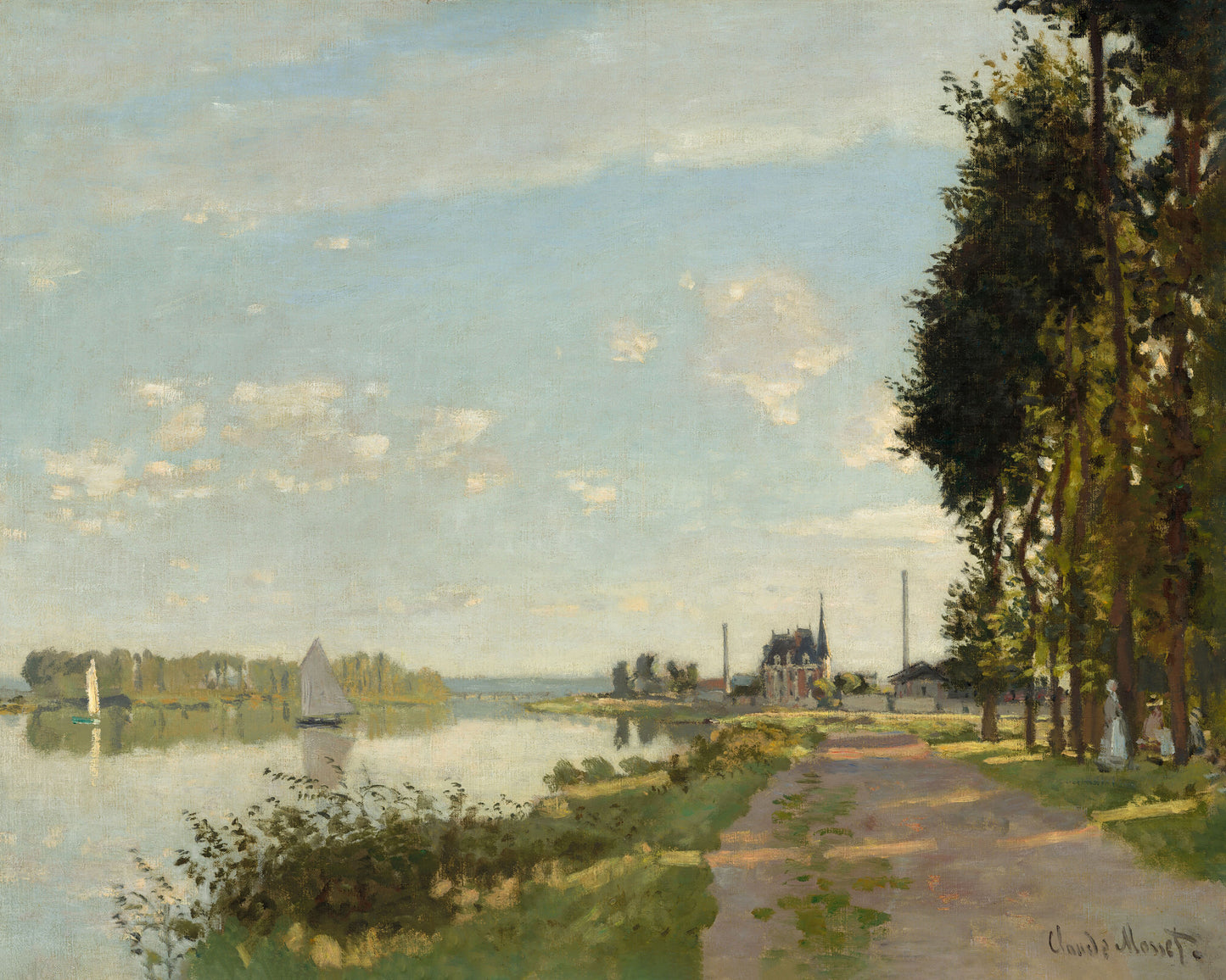 Art print of Argenteuil by Claude Monet, 1872
